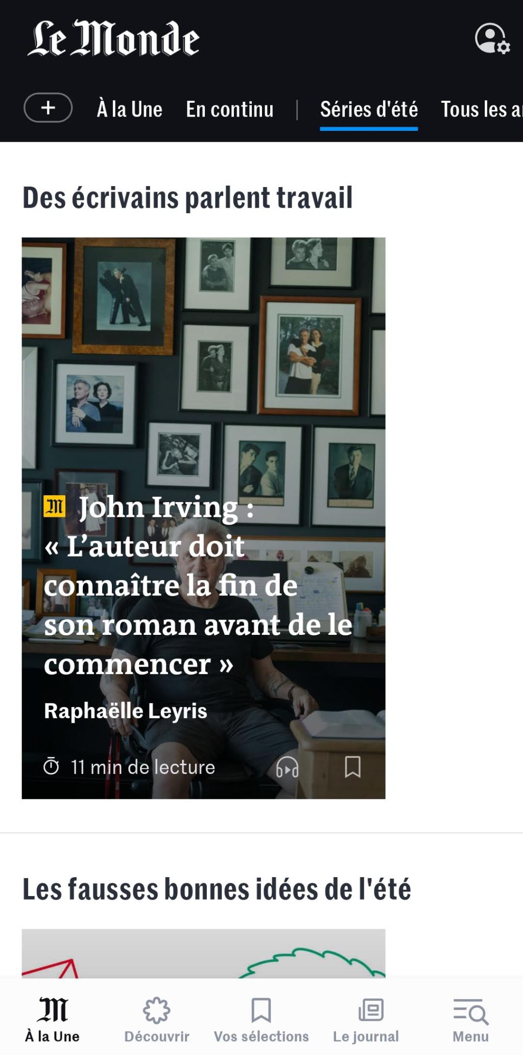 Des images fortes et de la&nbsp;consistance